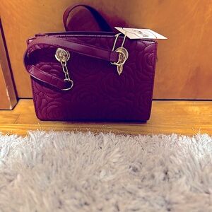 Brand New With Tags Burgundy Purse
